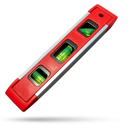 230mm High-Precision 3-in-1 Magnetic Level Ruler