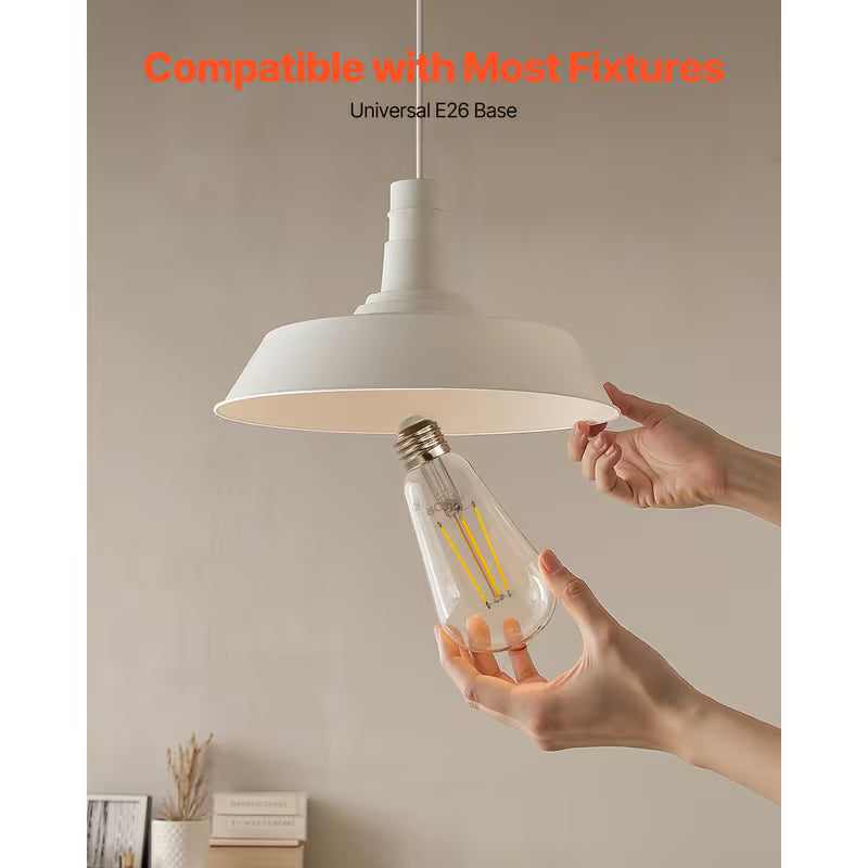 Edison Bulbs LED ST19 7W Dimmable 60W Replacement E26