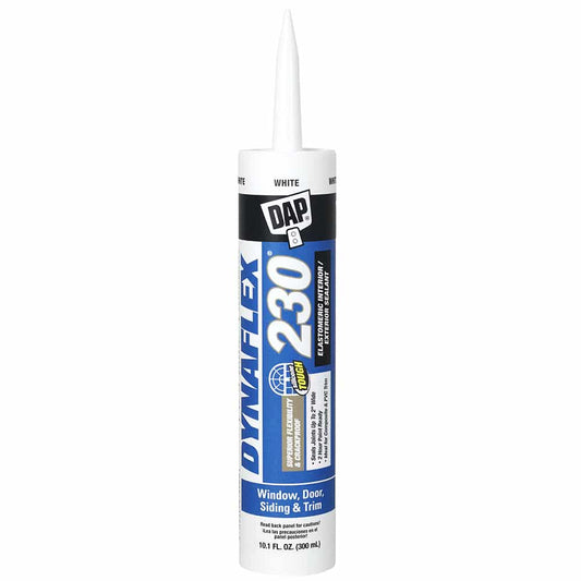 10.1 Oz Dap 18300 White Dynaflex 230 Premium Elastomeric Latex Sealant