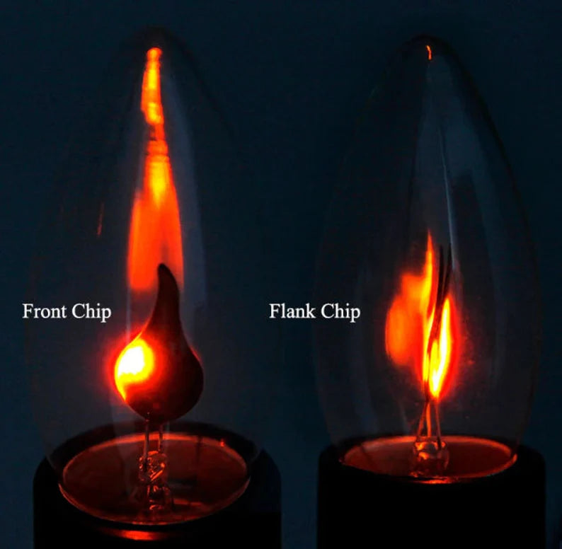 Edison Led Candle Light Bulb E14 E27 LED Flame Effect Bulb 3W AC220V Home Decor Lighting Ambient Candle Bulb