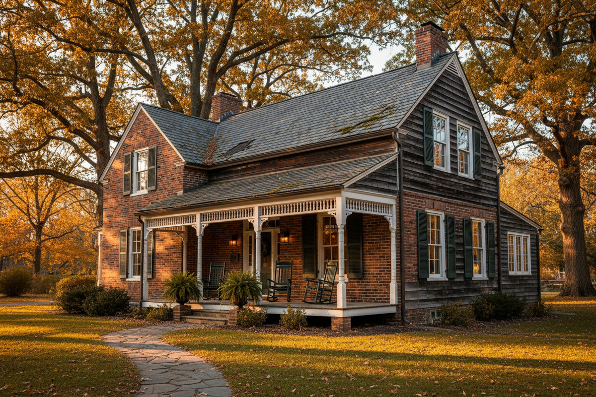 old style house picture